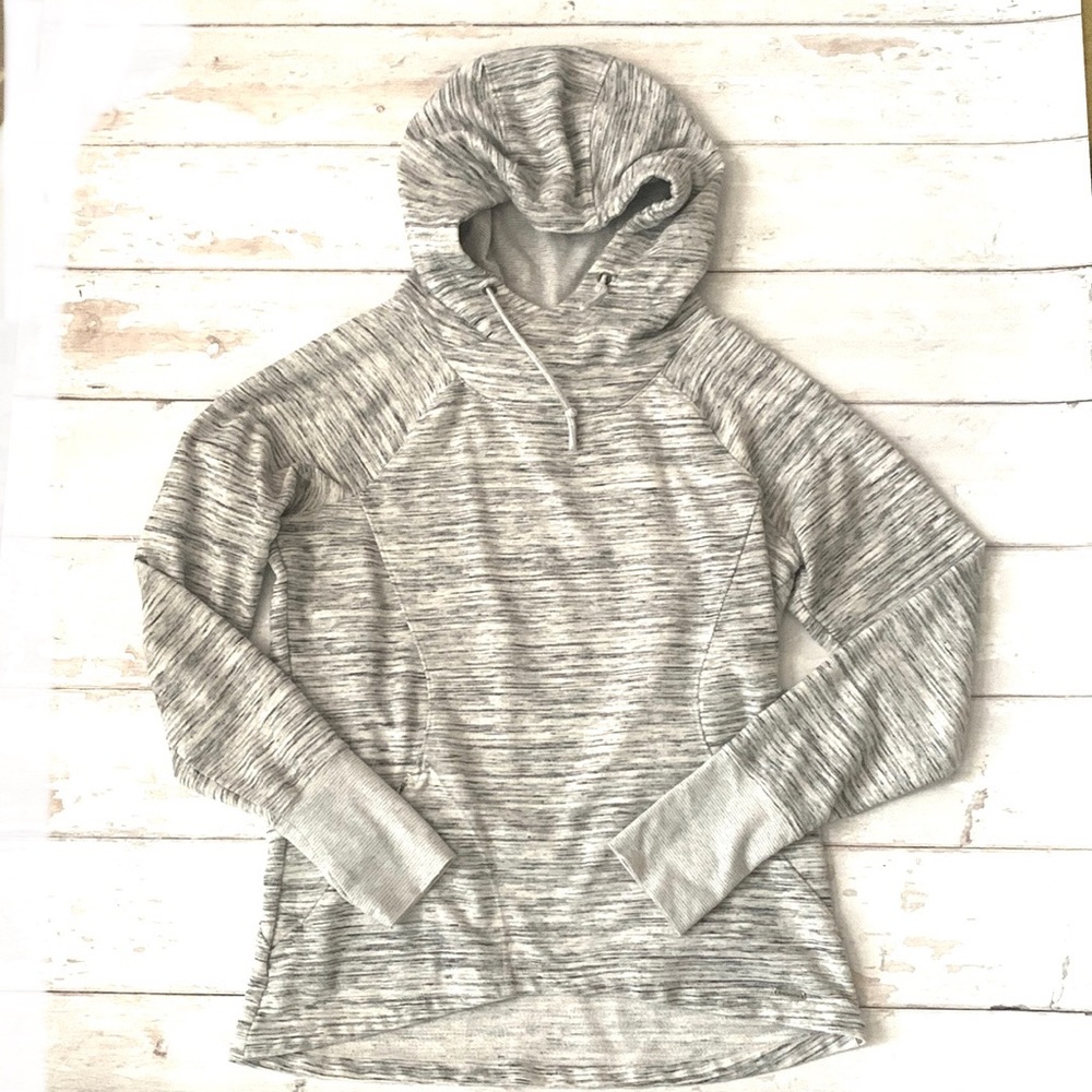Avalanche Outdoor Co. Size M Women’s Marled Gray Cowl Hoodie Sweatshirt Medium